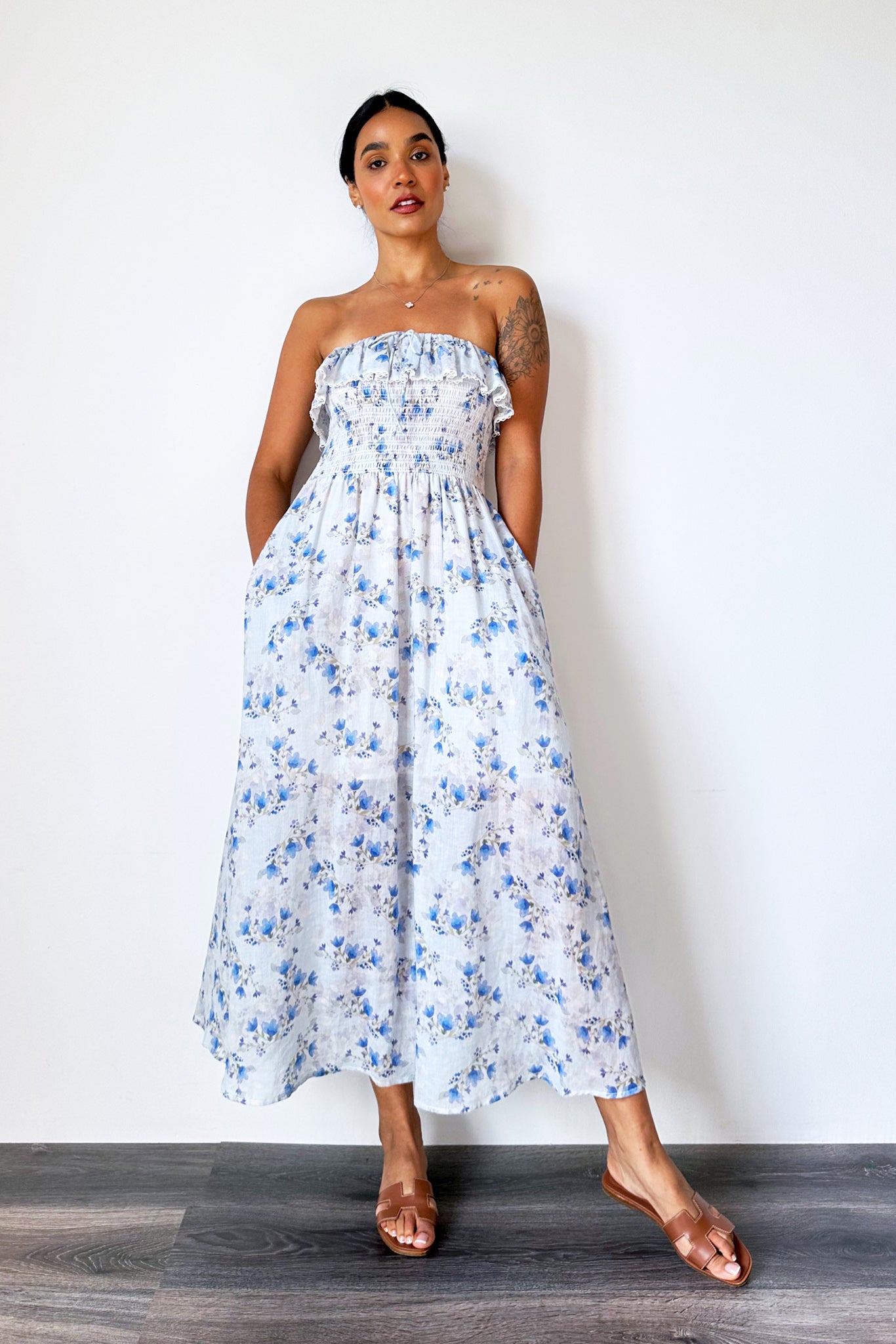 Roxena Floral Dress